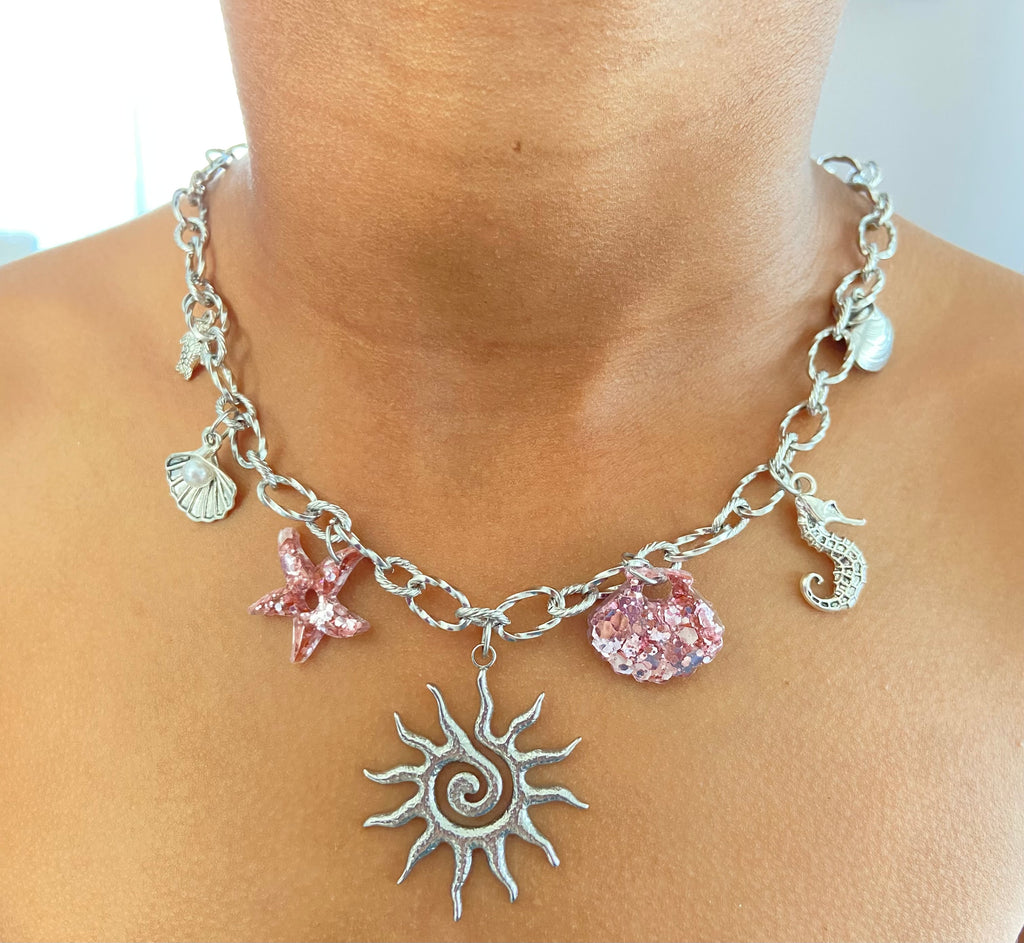 Collier Mykonos argenté