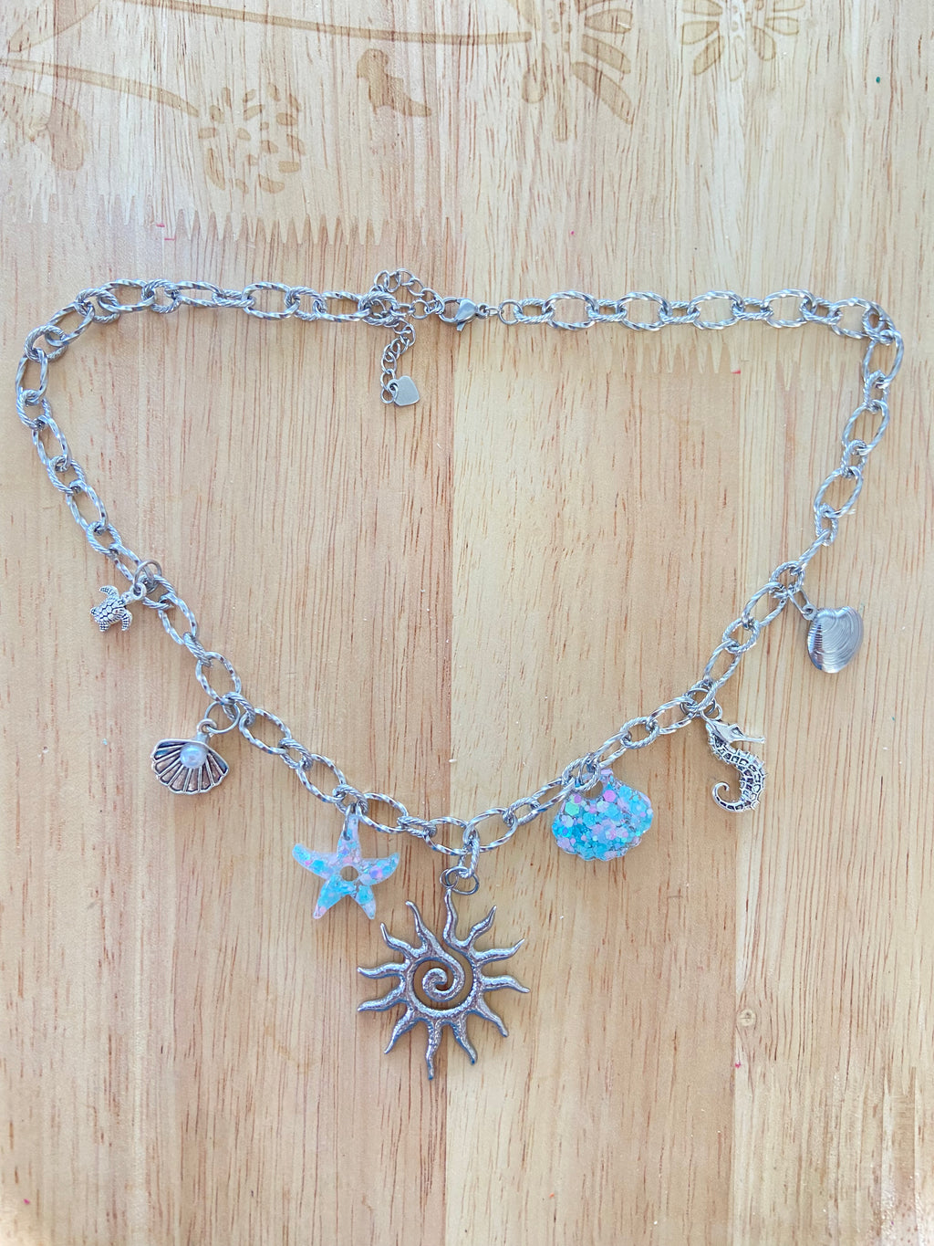 Collier Bora Bora argenté