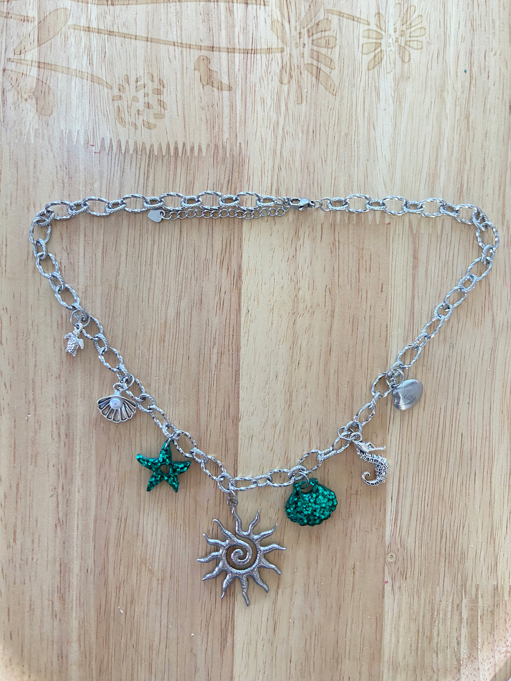 Collier Hawaii argenté