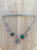 Collier Hawaii argenté