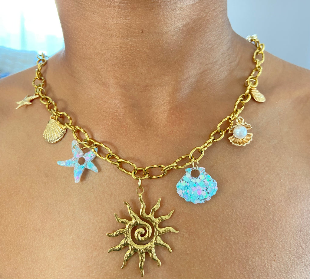 Collier Bora Bora doré