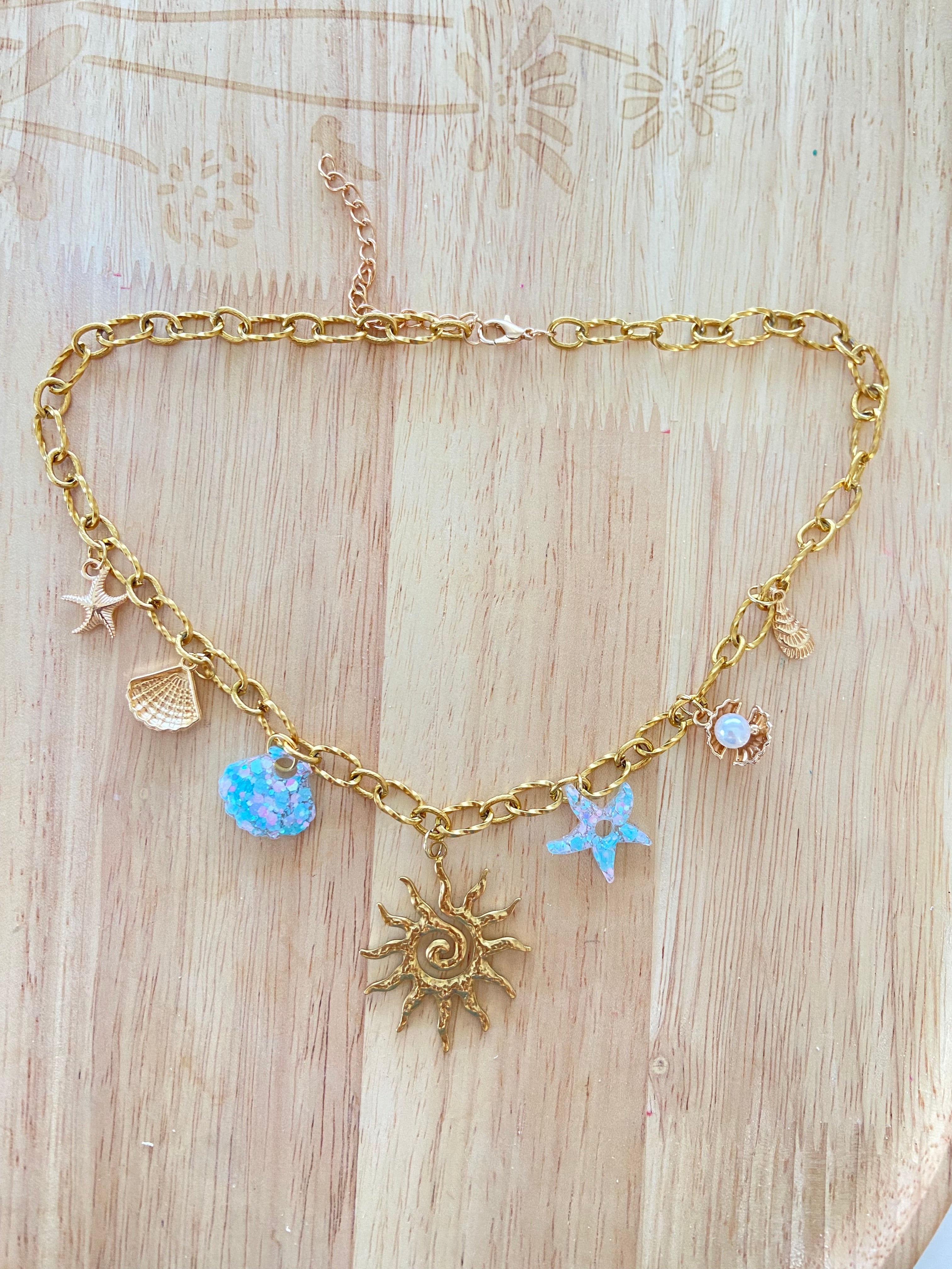 Collier Bora Bora doré