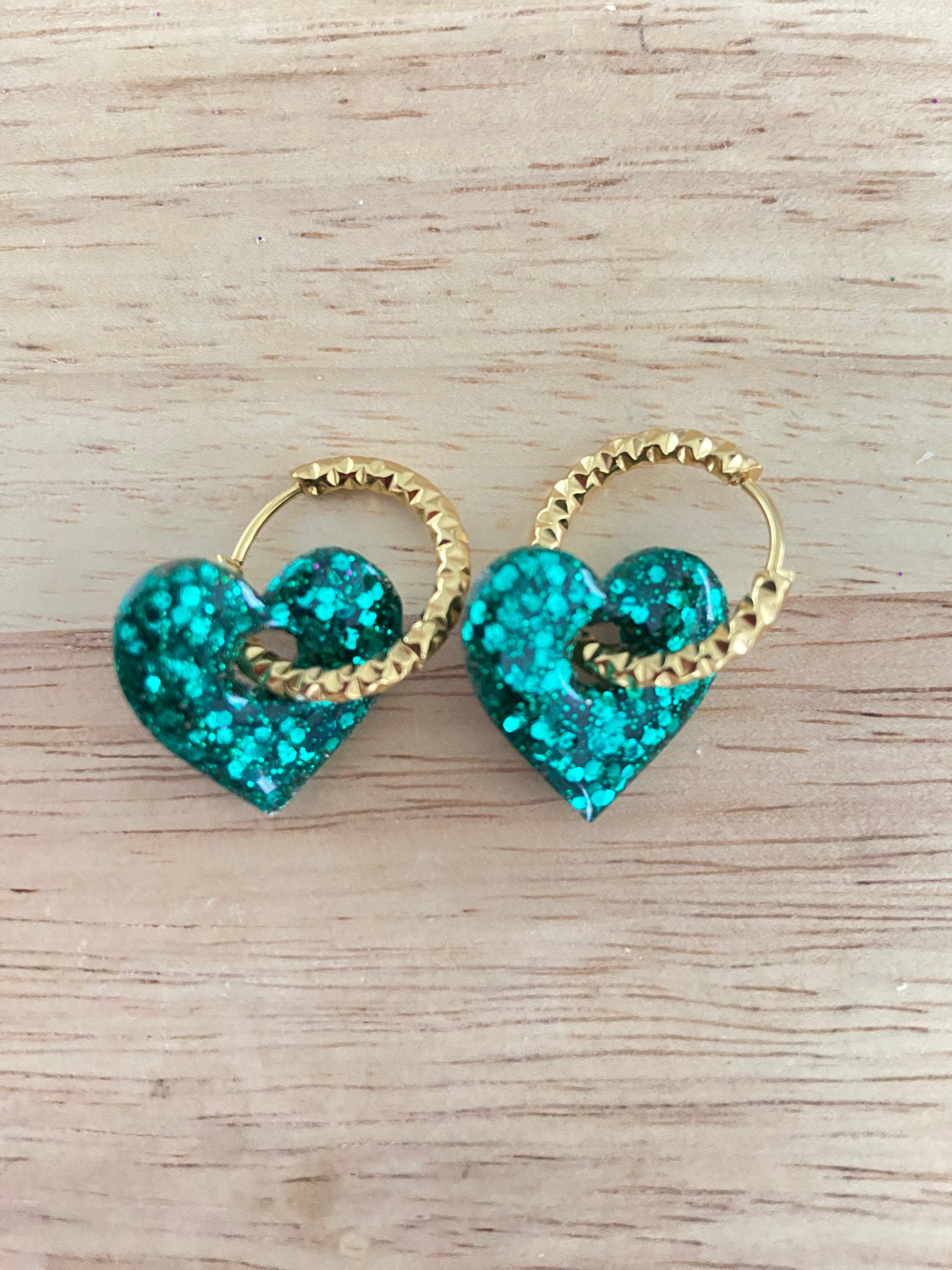 Coeurs 20mm - plusieurs couleurs disponibles