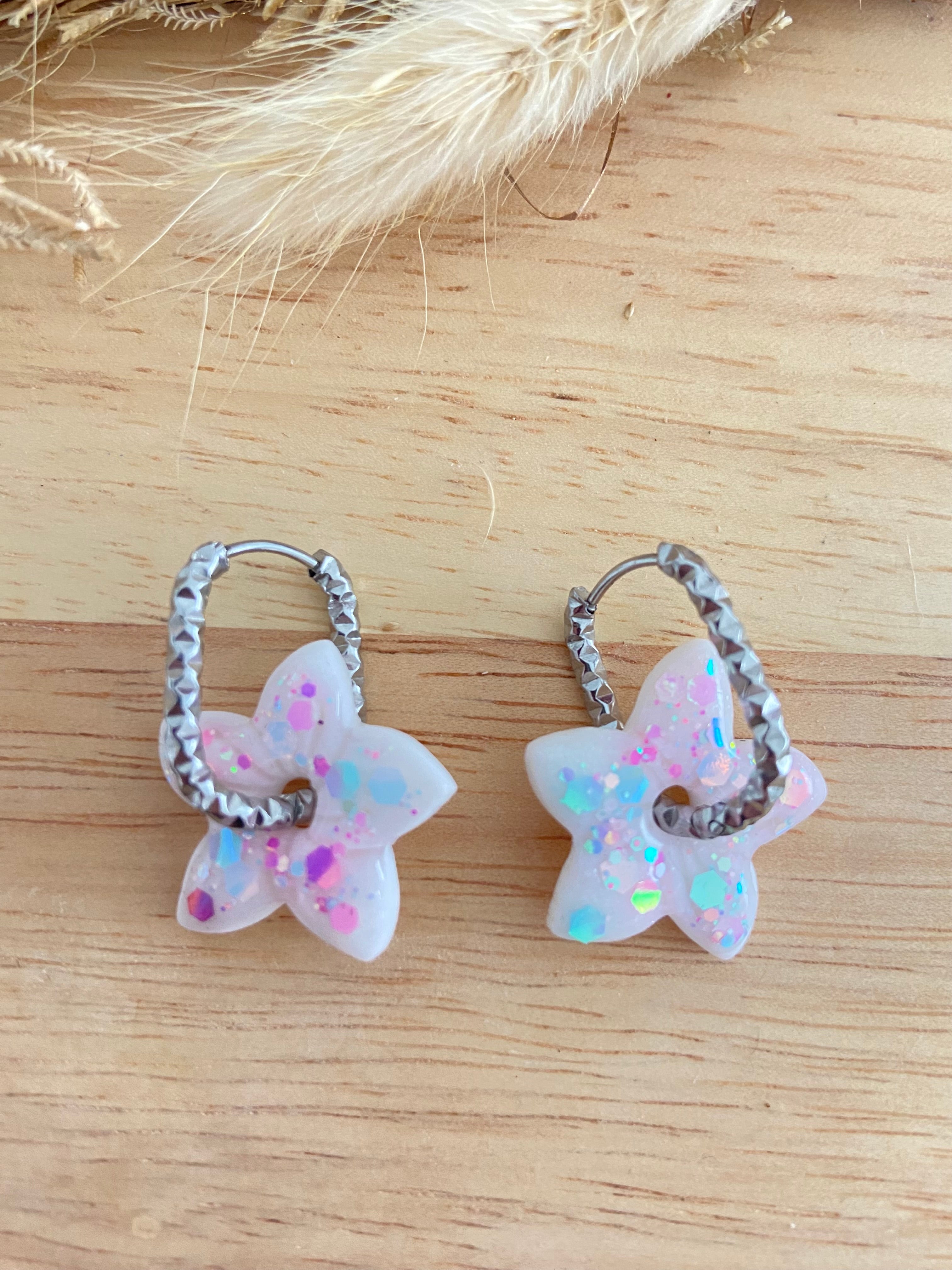 Fleurs Tiaré 25 mm - plusieurs couleurs disponibles