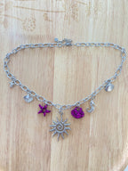 Collier Malibu argenté