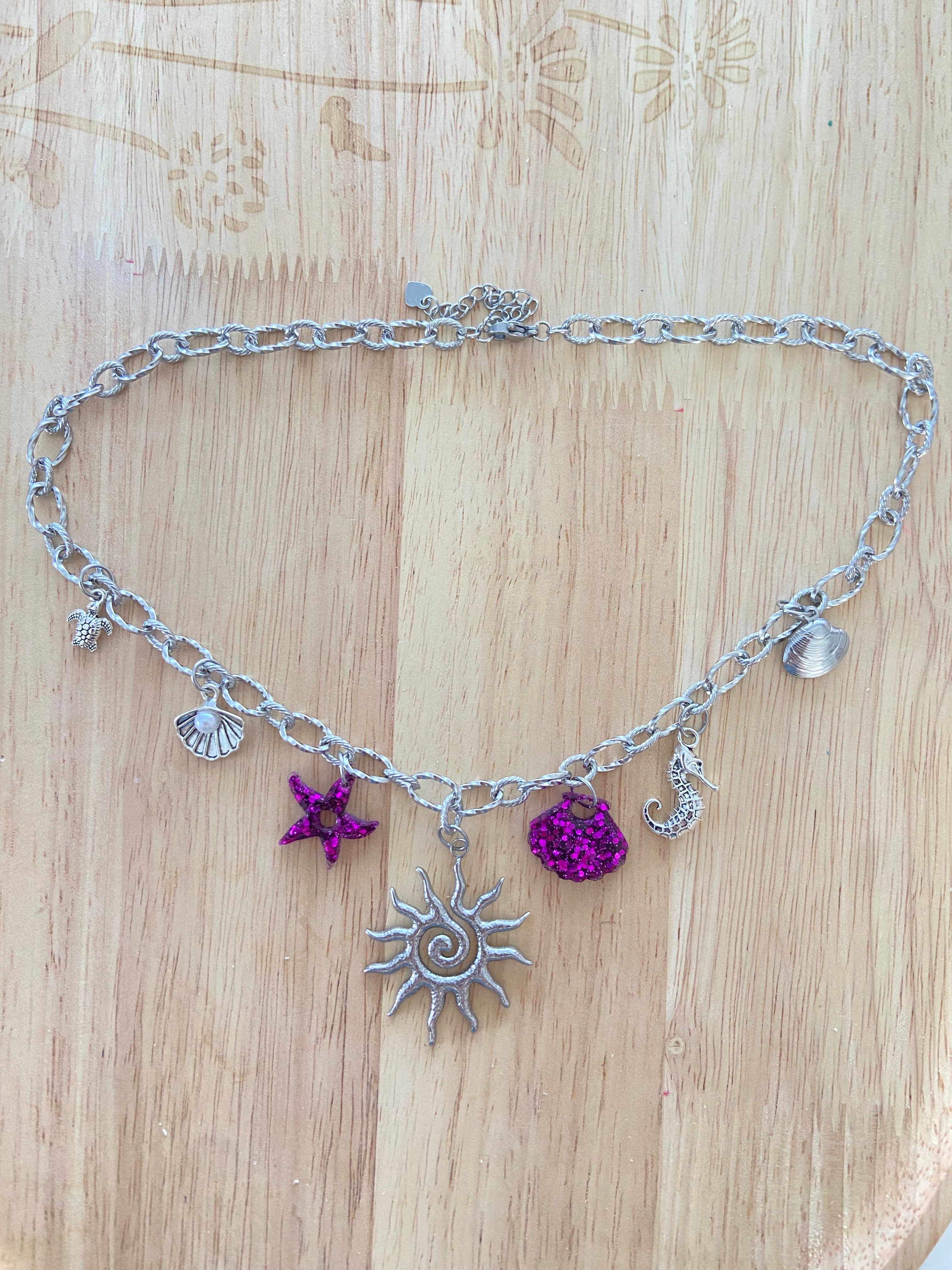 Collier Malibu argenté