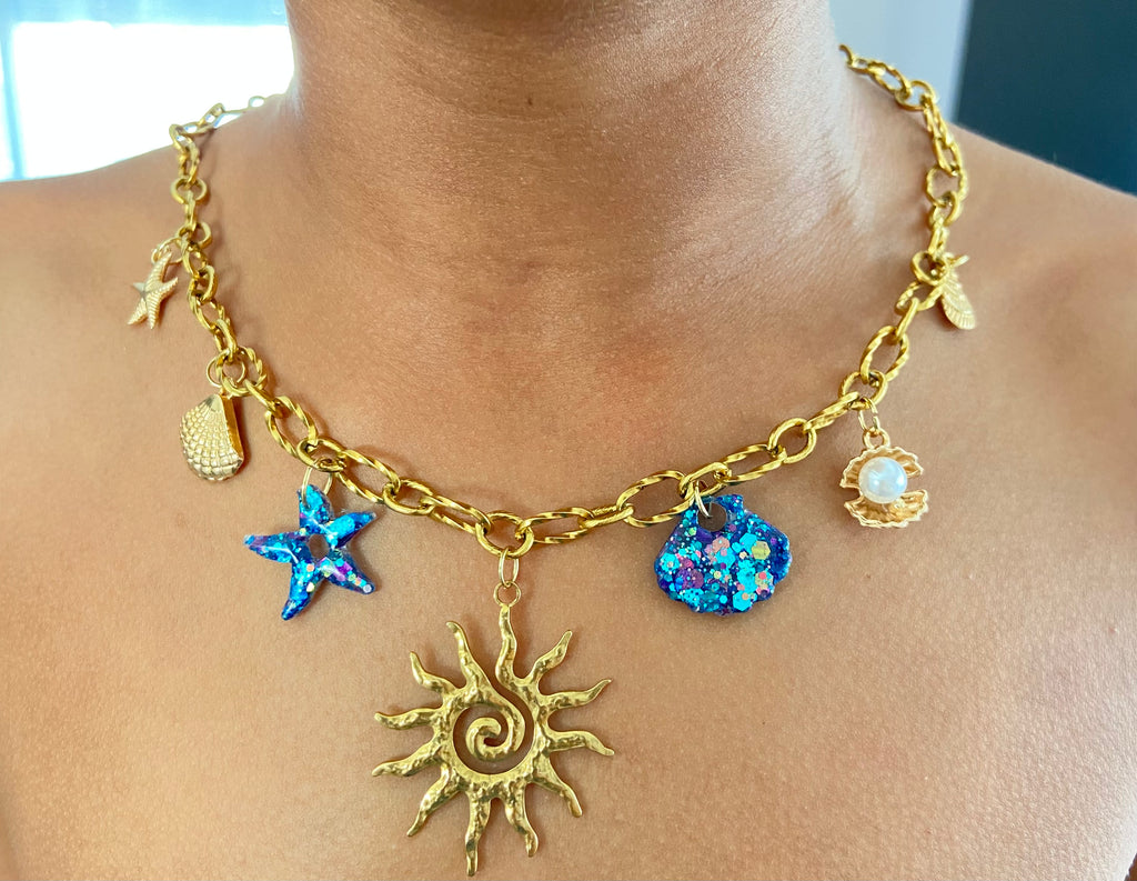 Collier Mooréa doré