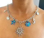 Collier Mooréa argenté