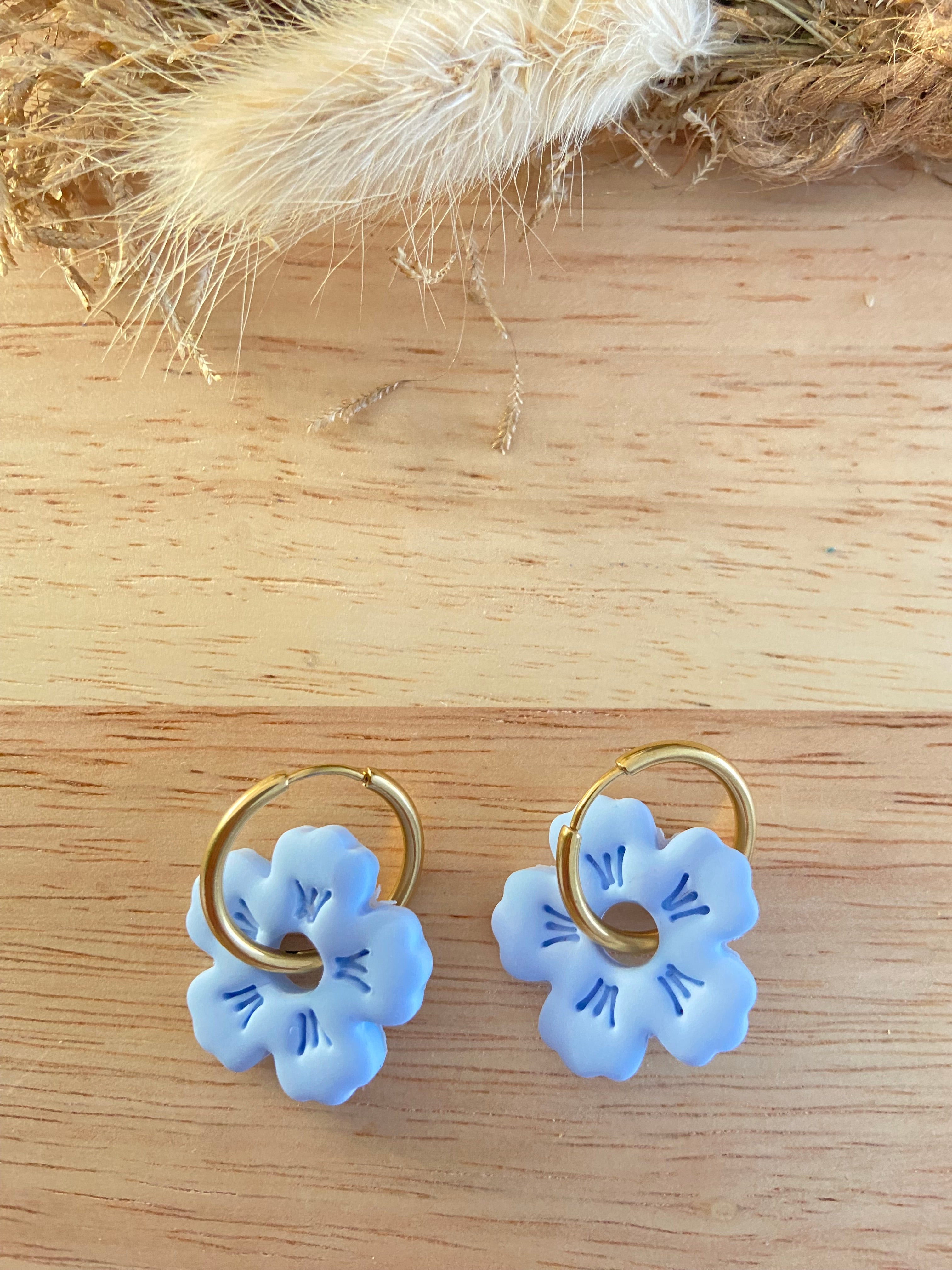 Fleurs Hibiscus 25 mm - plusieurs couleurs disponibles