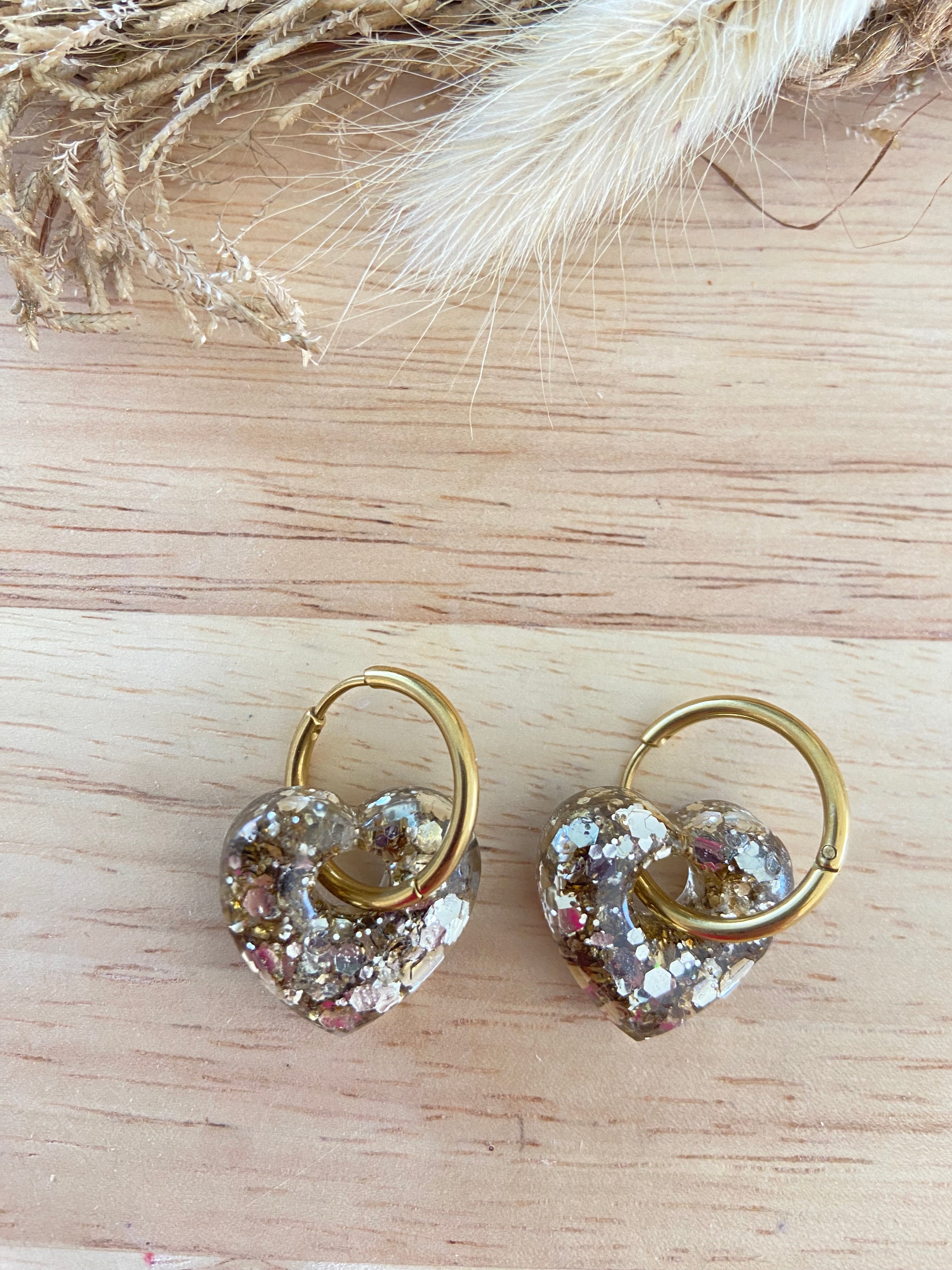 Coeurs 20mm - plusieurs couleurs disponibles