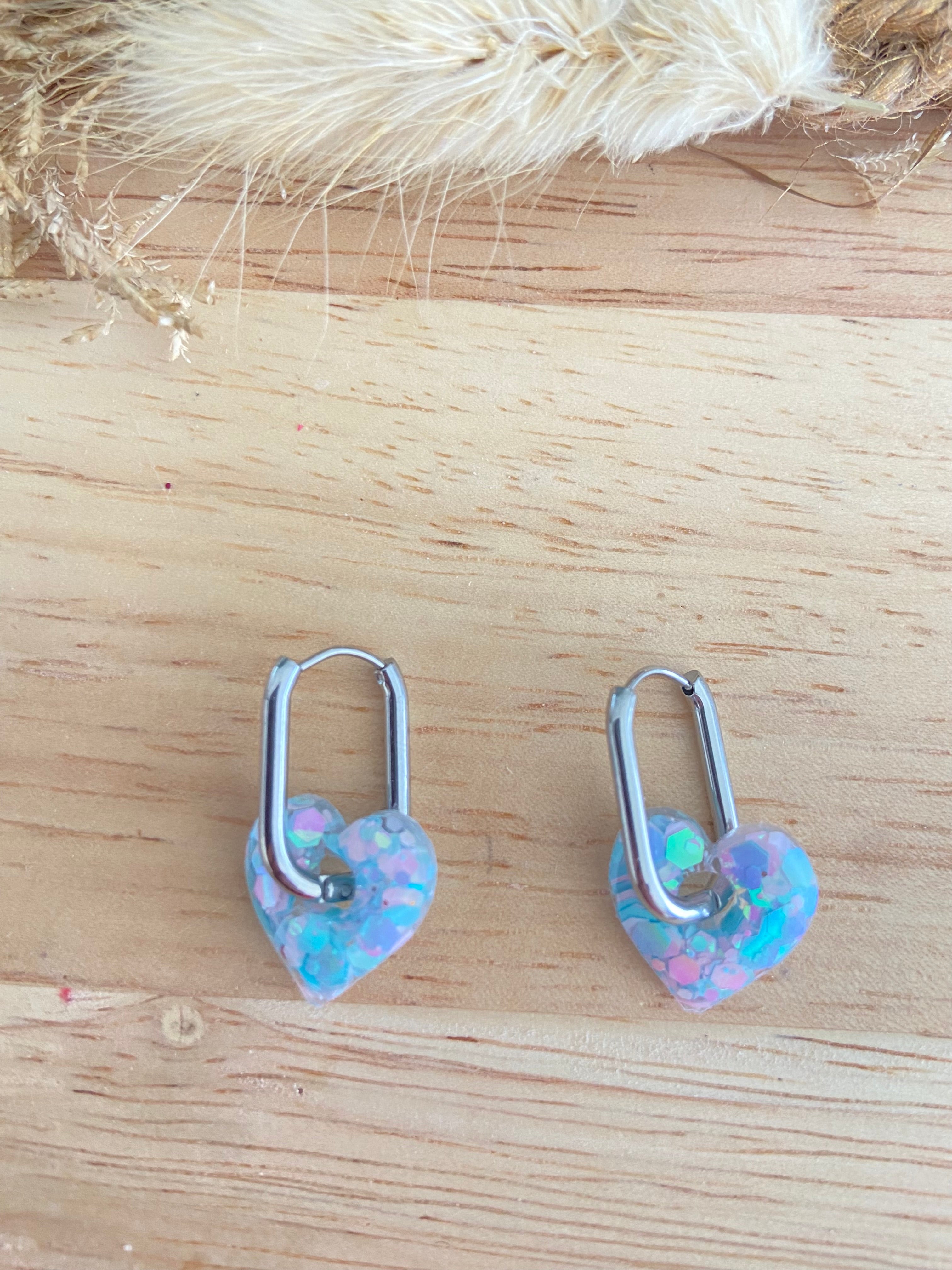 Coeurs 15mm - plusieurs couleurs disponibles