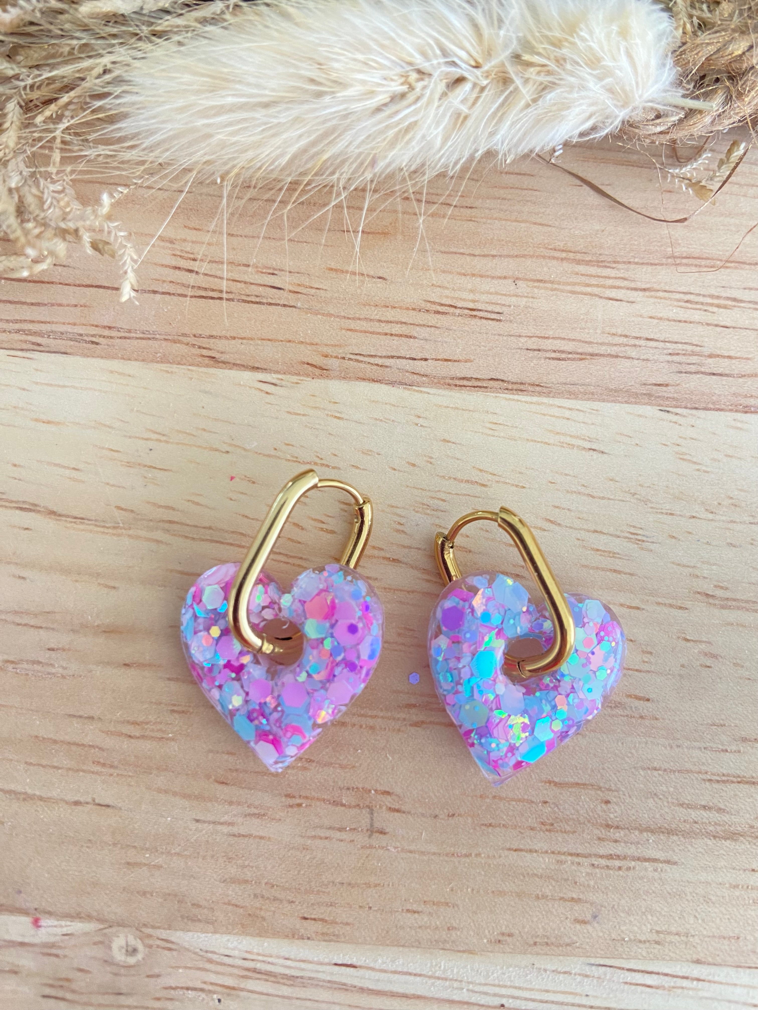 Coeurs 20mm - plusieurs couleurs disponibles